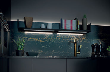 Profil LED orizontal cu touch 450mm, Slim S Touch Diviemme