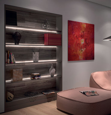 Corp de iluminat LED cu emisii duble de iluminat 413mm, Twin Touch Diviemme