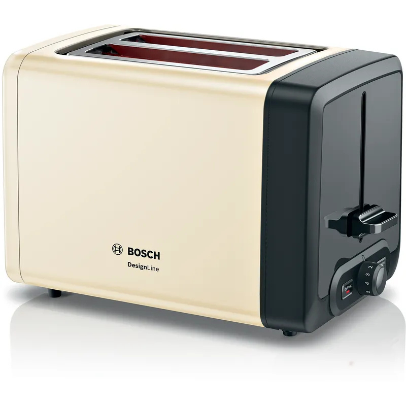 Prăjitor pâine compact DesignLine Beige TAT4P427, Bosch