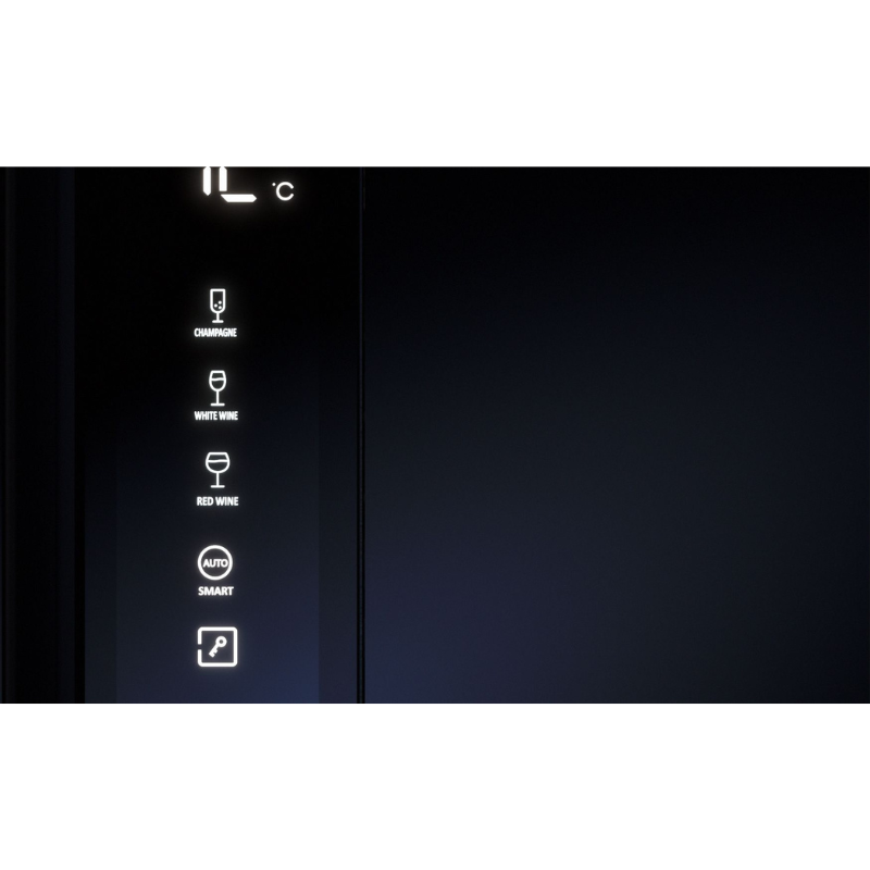 Combina frigorifica Side by Side RLF 85950 GBK, frigider vinuri integrat, Teka