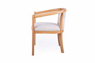 Scaun Enver Tapitat, din Lemn Masiv de Fag, Cegim