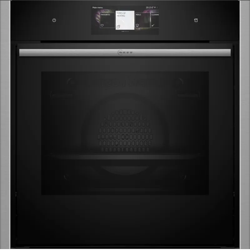 Cuptor multifuncțional cu opțiune de aburi, încorporabil 60 x 60 cm Inox B64VT73N0, Neff