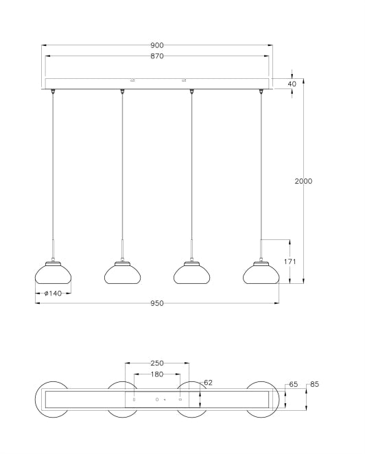 Pendul Arabella Fabas 3547-48-125