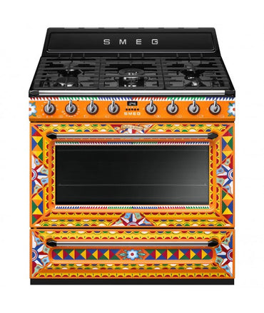 Aragaz Smeg TR90DGC9 Dolce&Gabbana, Divina Cucina