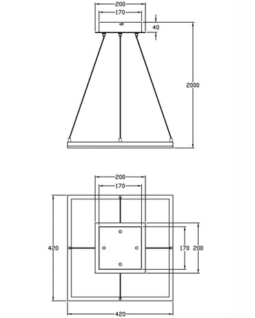 Pendul Bard Fabas 3394-40-102