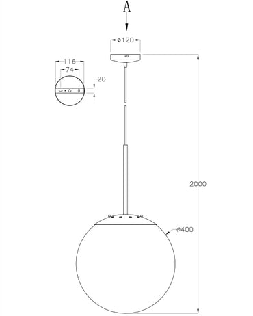 Pendul Bong Fabas 3198-45-102