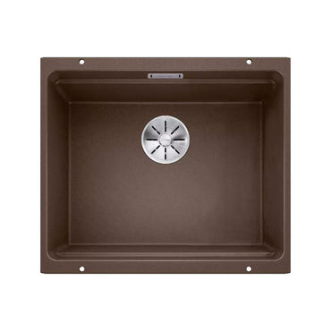 Chiuveta de bucatarie Etagon 500 522236, silgranit Cafea, 530 x 460 mm, Blanco