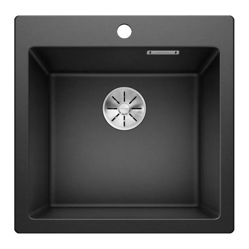 Chiuveta bucatarie Pleon 5 521504, silgranit Antracit, 515 x 510 mm, pe blat, Blanco