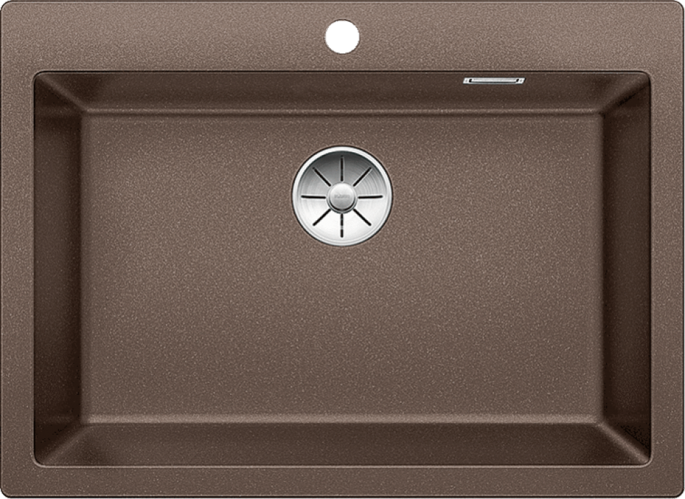 Chiuveta bucatarie Pleon 8 523052, silgranit Cafea, 700 x 510 mm, Blanco
