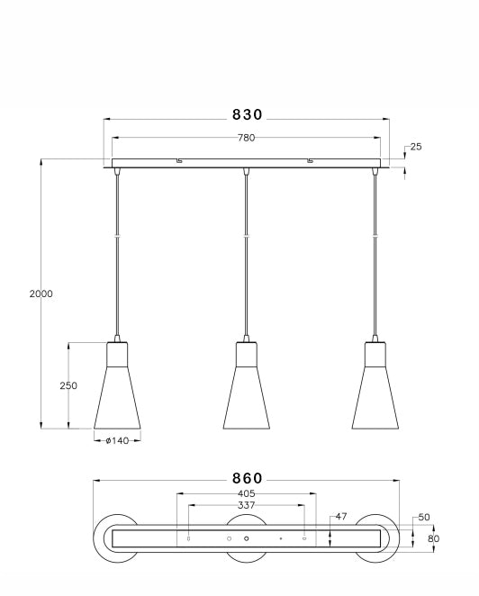 Pendul Dafne Fabas 3596-47-125