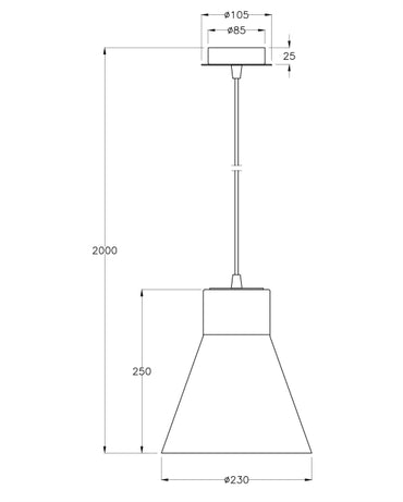 Pendul Diana Fabas 2753-45-138
