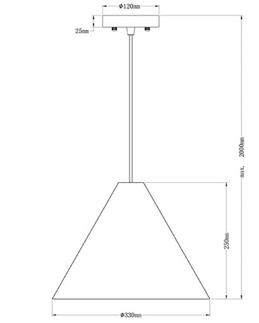 Pendul Esino Fabas 3630-45-215