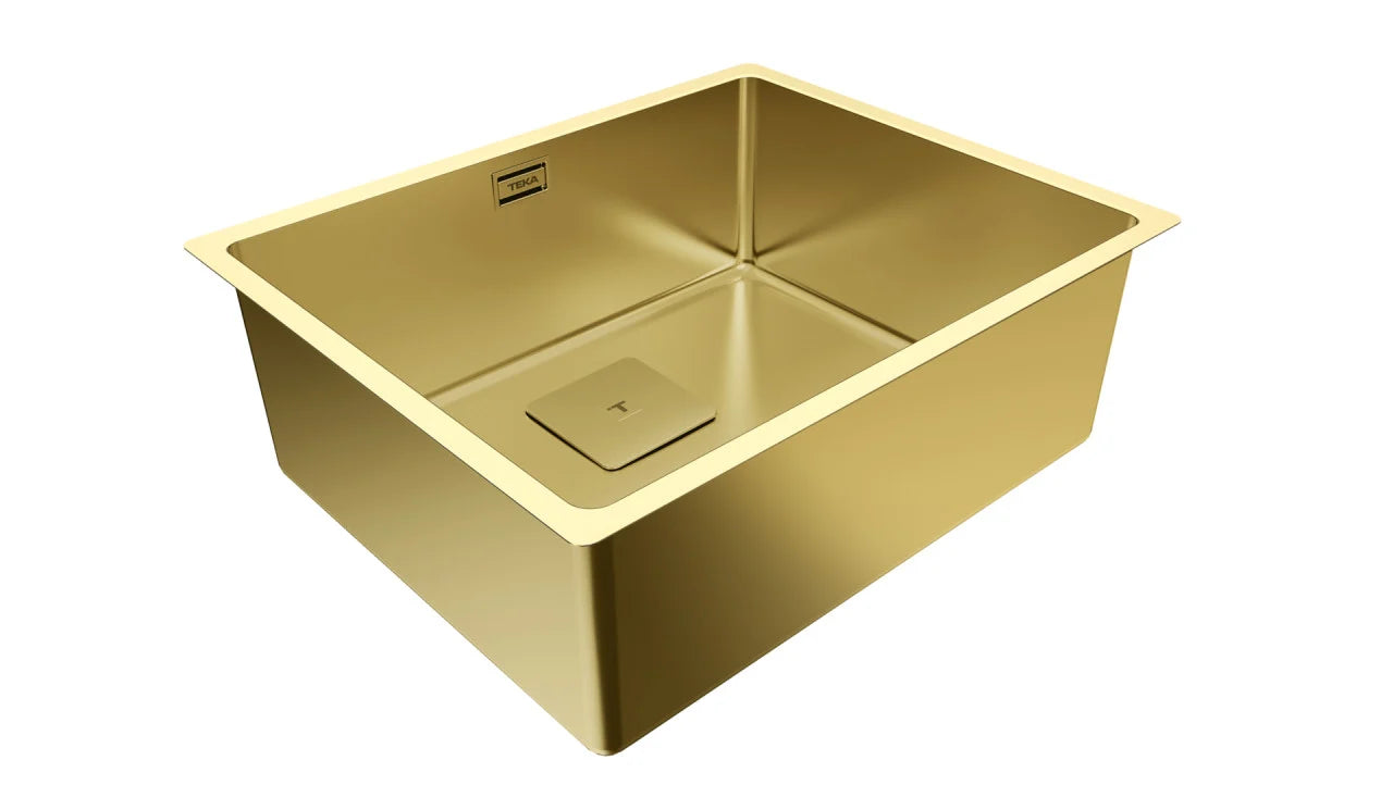 Chiuvetă “PureLine” din inox FLEXLINEA RS15 50.40 Brass, Teka