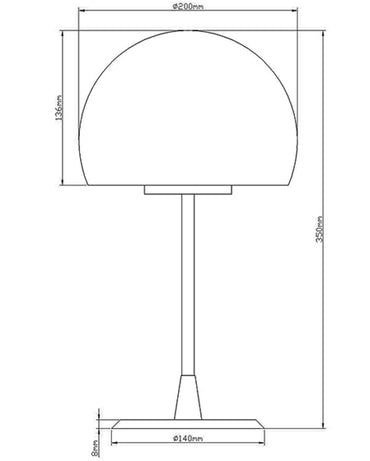 Veioza Gaia Big Fabas 2654-31-178