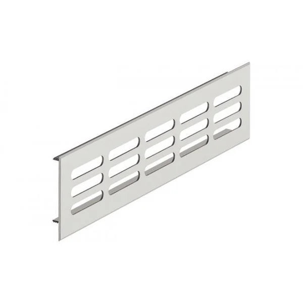 Grila aerisire patrata 500x80mm, gri, Hafele