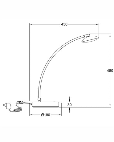 Veioza Hale Fabas 3255-30-212