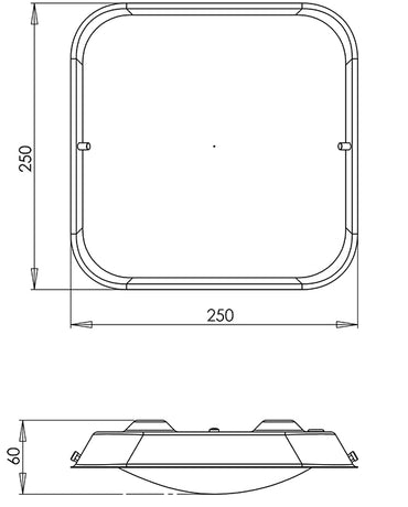 Plafoniera Hugo Fabas 3645-61-102