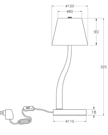 Veioza Ibla Fabas 3703-30-102