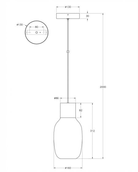 Pendul Lapo Fabas 3768-40-365