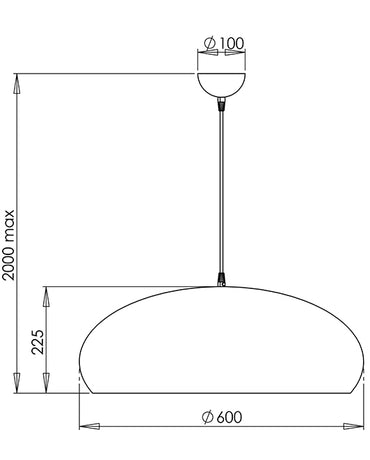 Pendul Lodge Fabas 3161-45-251