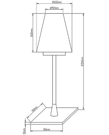 Veioza Lucy Fabas 3568-30-178