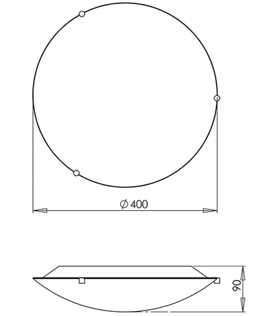 Plafoniera Magma Fabas 3521-65-102