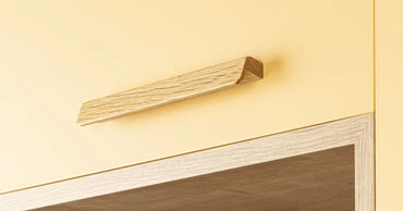 Maner pentru mobila Flapp Wood, finisaj stejar, L:200 mm