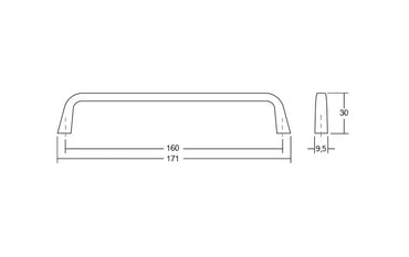 Maner Este 171 Nichel Periat by Balutto Associati , Viefe