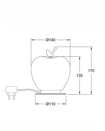 Veioza Wendy Fabas 3762-30-102