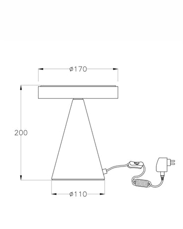 Veioza Neutra Fabas 3386-34-102