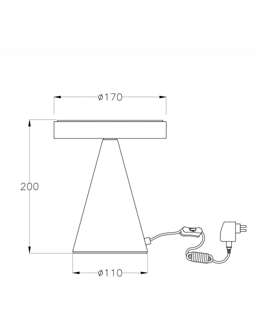 Veioza Neutra Fabas 3386-34-225