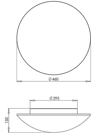 Plafoniera Pandora Fabas 2433-64-102