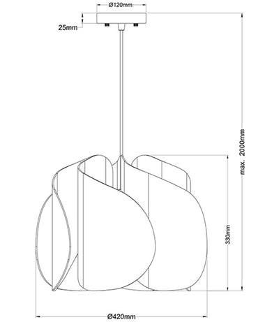 Pendul Pevero Fabas 3672-40-132