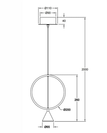 Pendul Sirio Fabas 3388-40-102