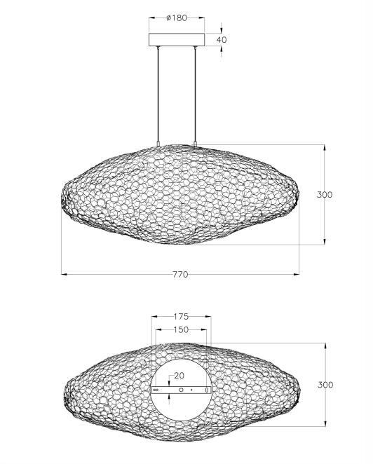 Lustra Sumter Fabas 3693-40-102