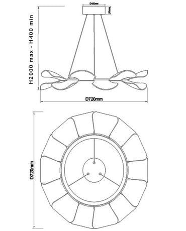 Pendul Sylvie Fabas 3626-45-102