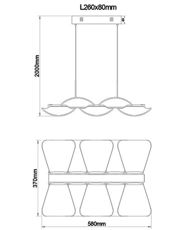 Pendul Sylvie Fabas 3626-46-102