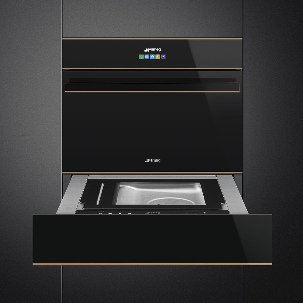 Sertar Dolce Stil Novo CPV615NR, Smeg