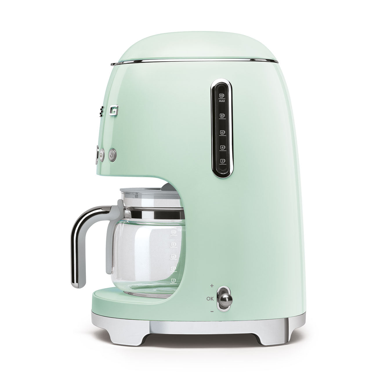 Cafetieră 50's Style DCF02PGEU, Smeg
