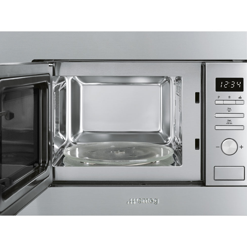 Cuptor cu microunde incorporabil Universale FMI017X, Smeg