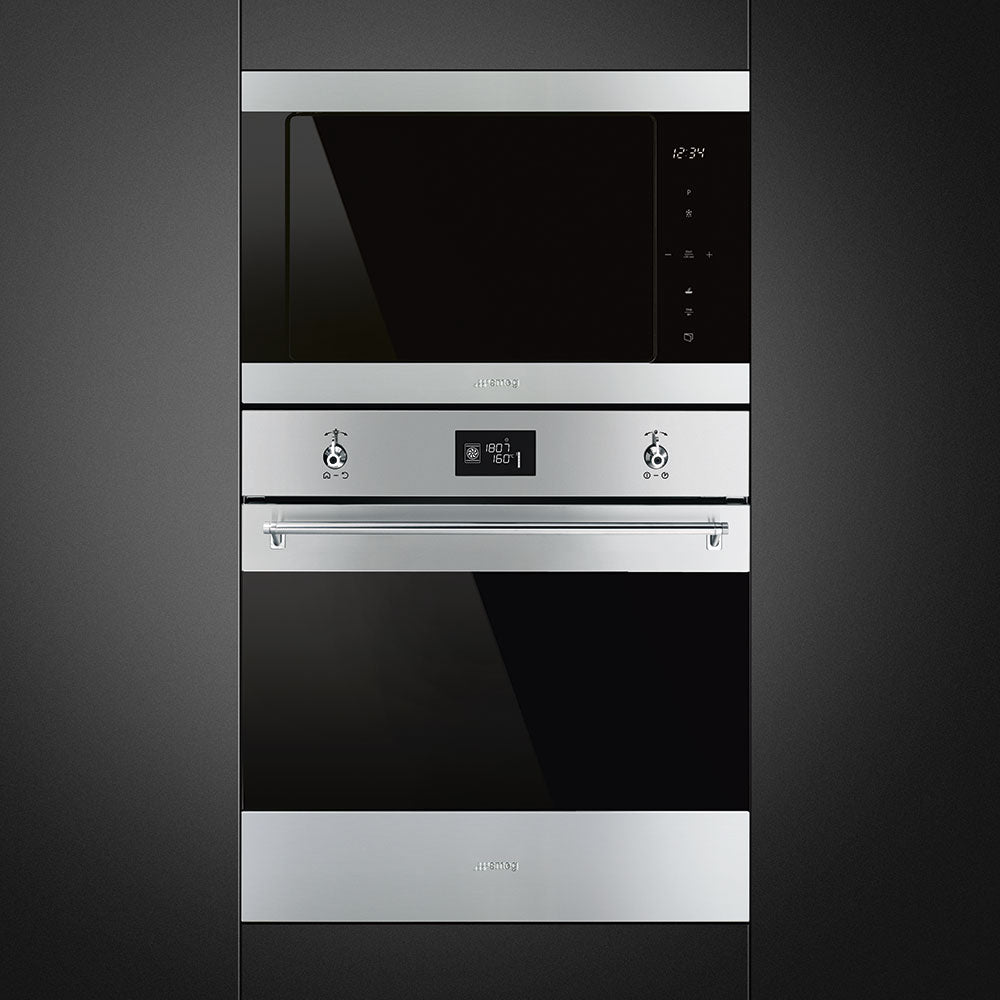 Cuptor cu microunde incorporabil Classica FMI325X, Smeg