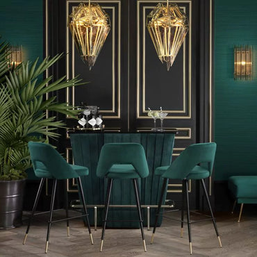Scaun Avorio Roche Green Velvet 112055, Eichholtz