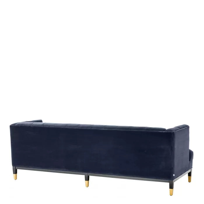 Canapea Castelle Midnight Blue Velvet 112188U, Eichholtz