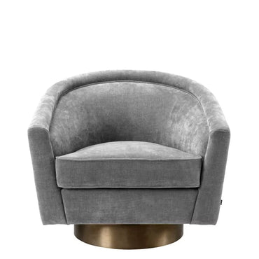 Fotoliu Pivotant Catene Clarck Grey 112323, Eichholtz