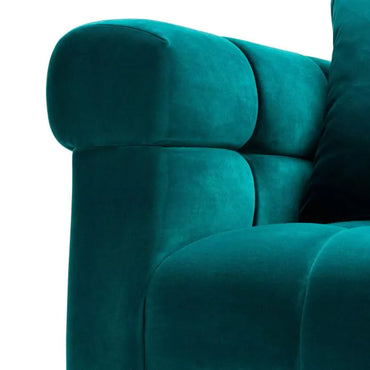 Fotoliu Aurelo Savona Green Velvet 113356 Eichholtz