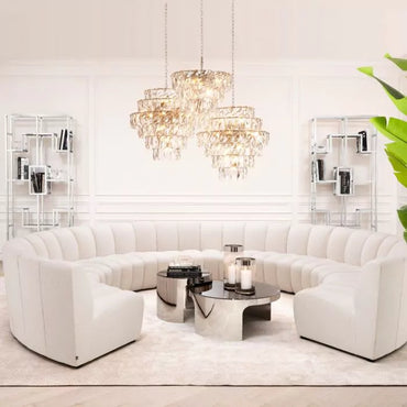 Modul Canapea Lando Avalon White 113417,  Eichholtz