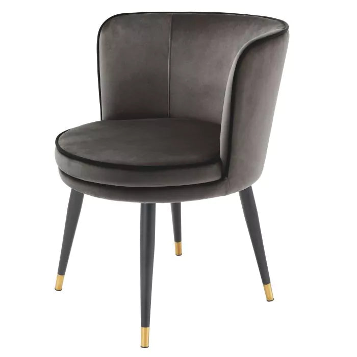 Scaun Dining Grenada Grey Velvet 113539, Eichholtz