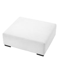 Taburet Ottoman Clifford Avalon White 113771,  Eichholtz