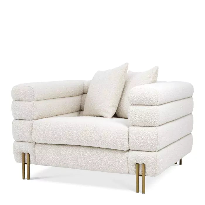 Fotoliu York Boucle Cream 113841 Eichholtz
