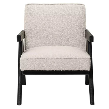 Fotoliu Greta Boucle Cream 113996, Eichholtz